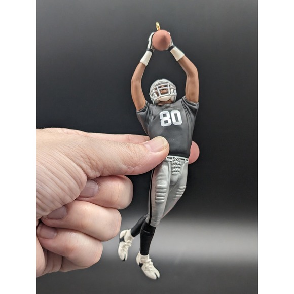 Vintage NFL Jerry Rice Oakland Raiders Hallmark Keepsake Christmas Ornament - Picture 10 of 13